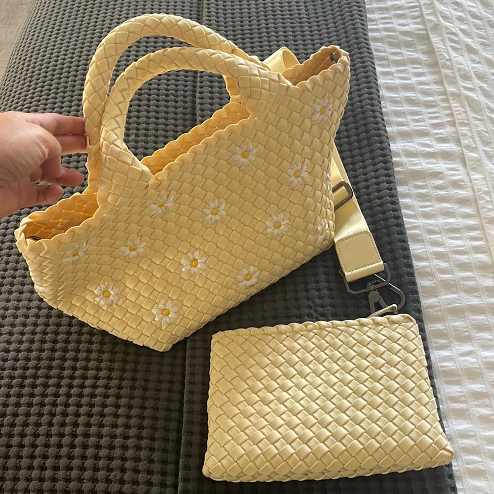 Naghedi St Barths mini tote in blossom